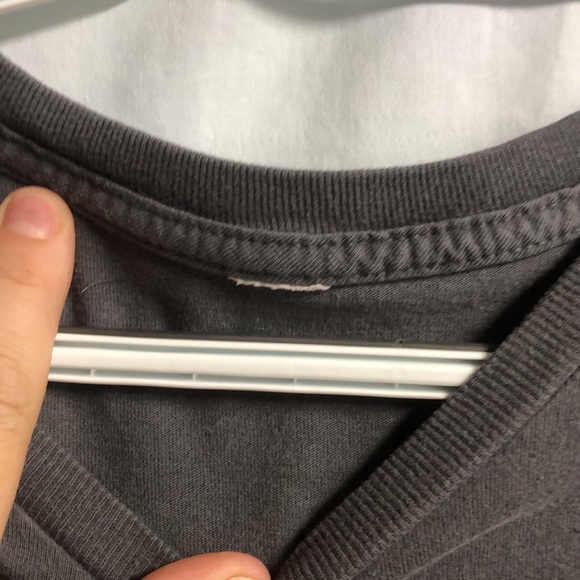 Mens 2XL gray shirt has bleach spots - Picture 7 of 7